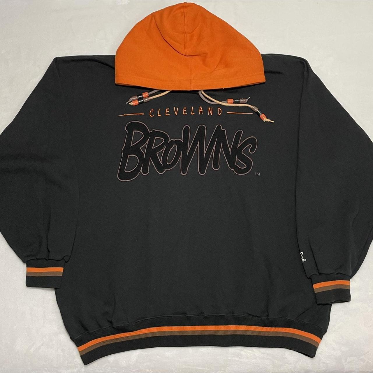 Vintage Starter Cleveland Browns Crewneck Good - Depop