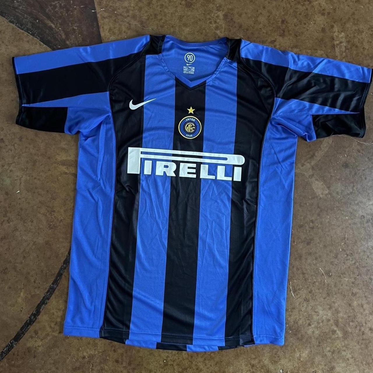 Vintage Nike Inter Milan jersey 2004-06 #vtg... - Depop