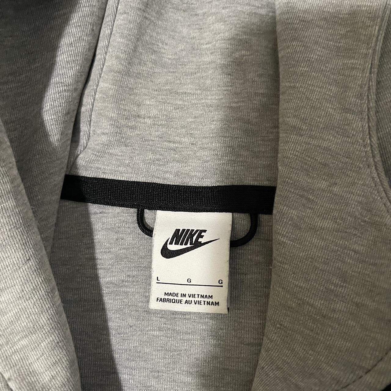 Grey Nike Tech jacket Size Large #streetwear... - Depop