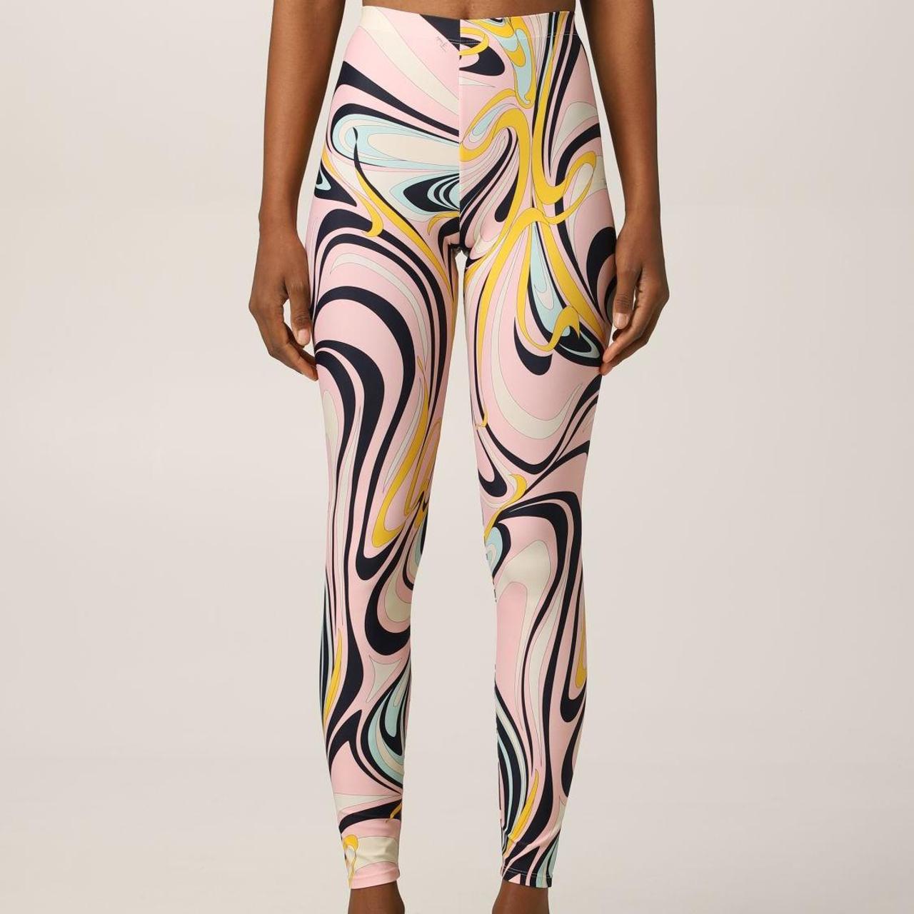 【関税込み】EMILIO PUCCI Jacquard patterned leggings Iride-Print Leggings – PUCCI Online Store