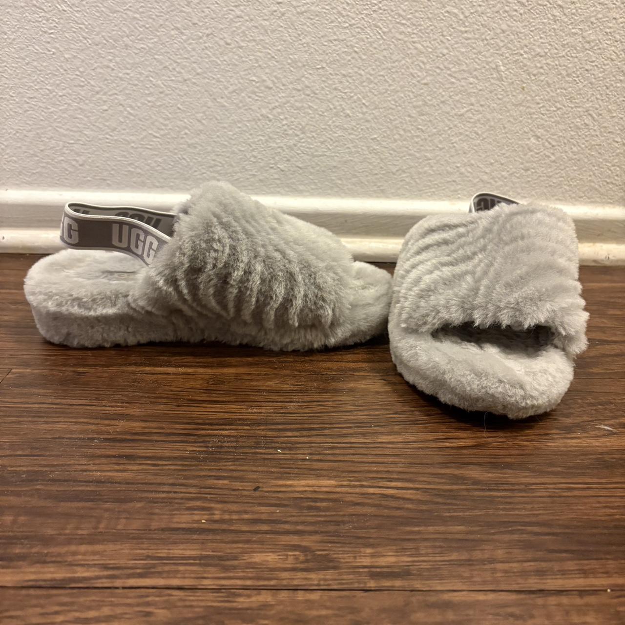 UGG Women's Slides - Grey - US 7 – Grey Ugg slide… - image 2