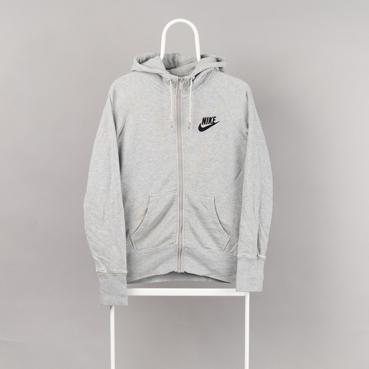 Nike Women's Grey Hoodie | Depop