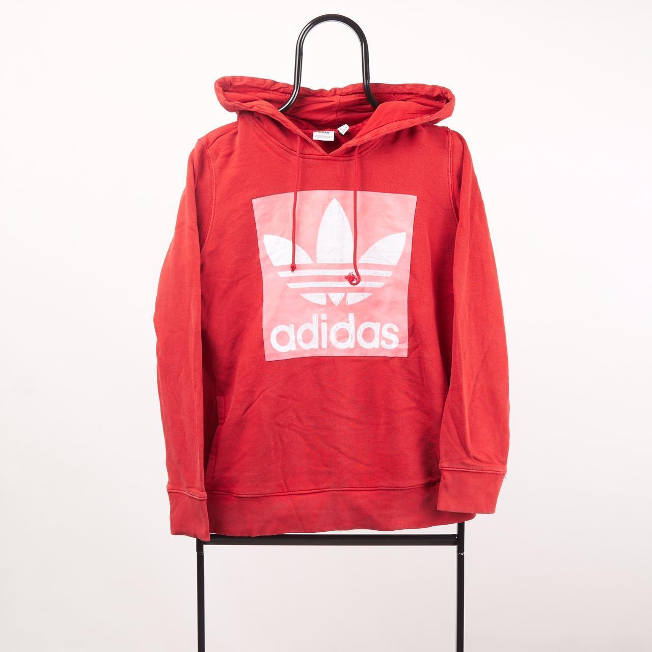 Adidas originals best sale red hoodie women's