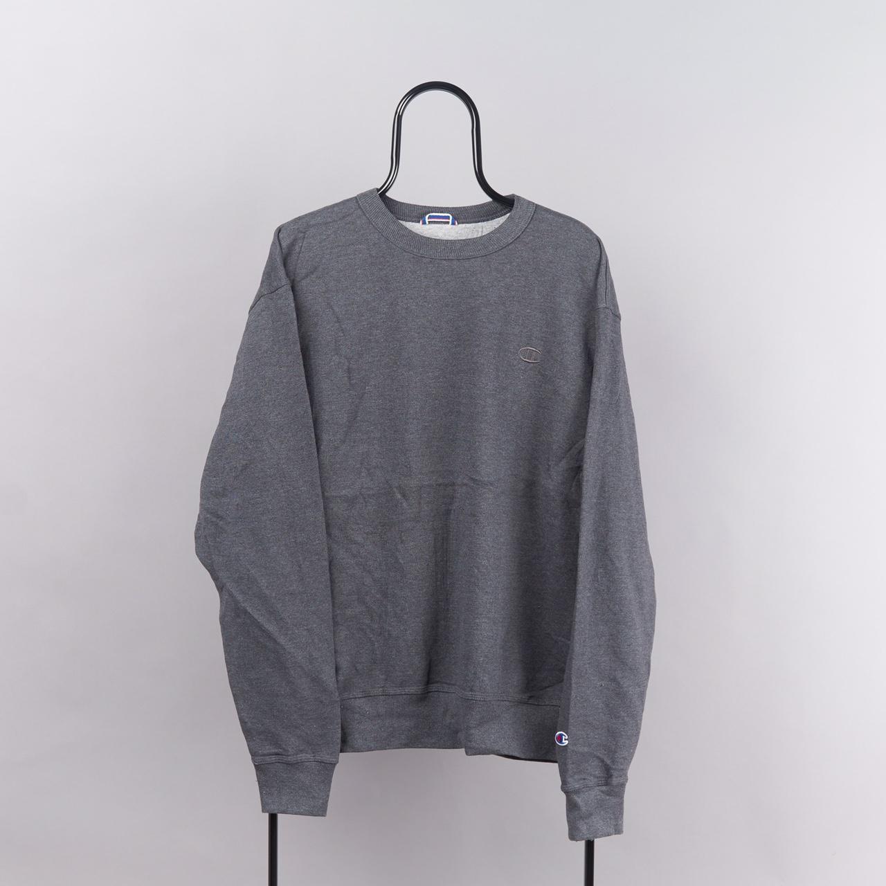 Dark grey hot sale champion sweater