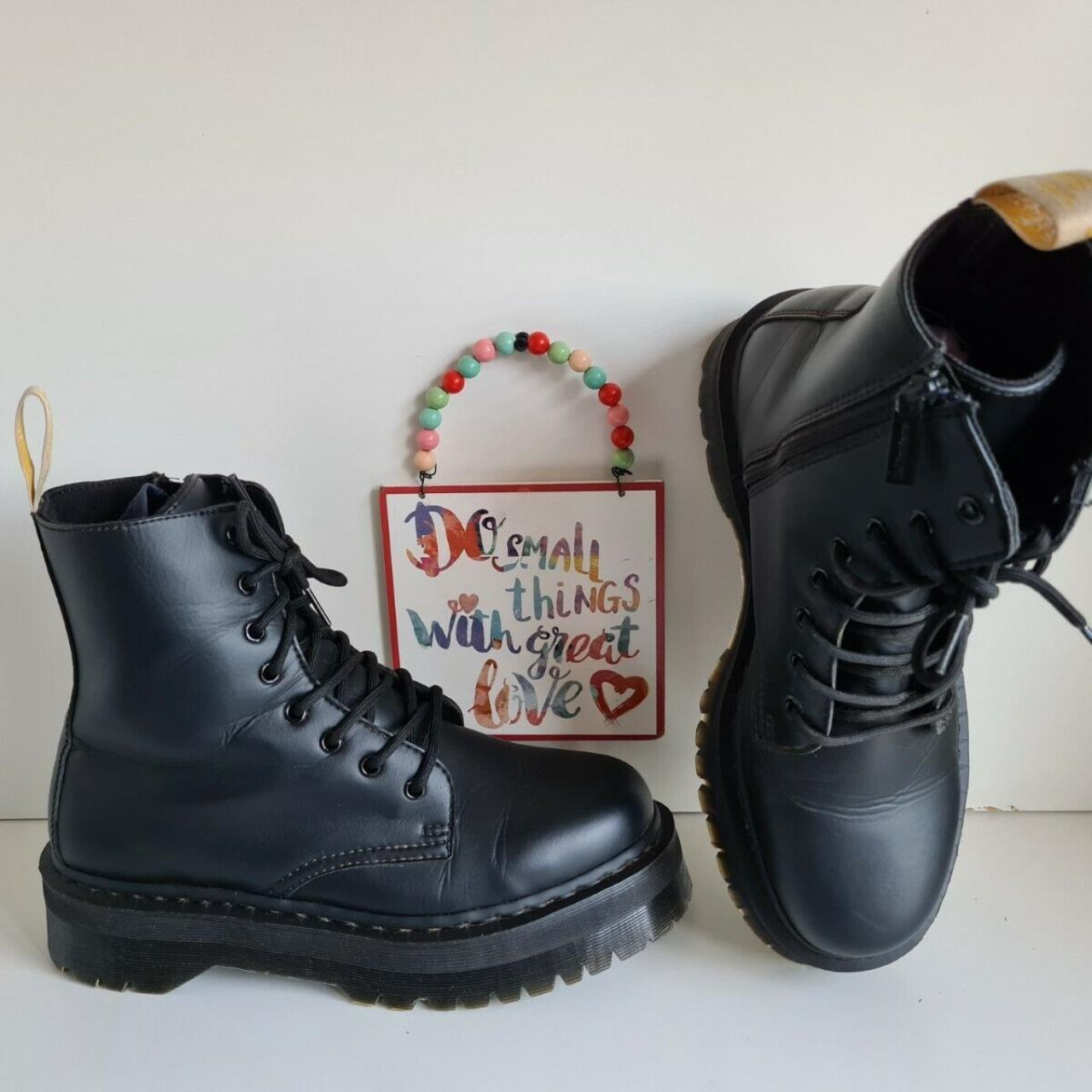 Dr martens vegan jadon clearance ii black