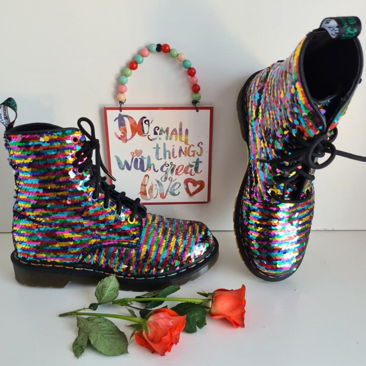 Sequin best sale dr martens