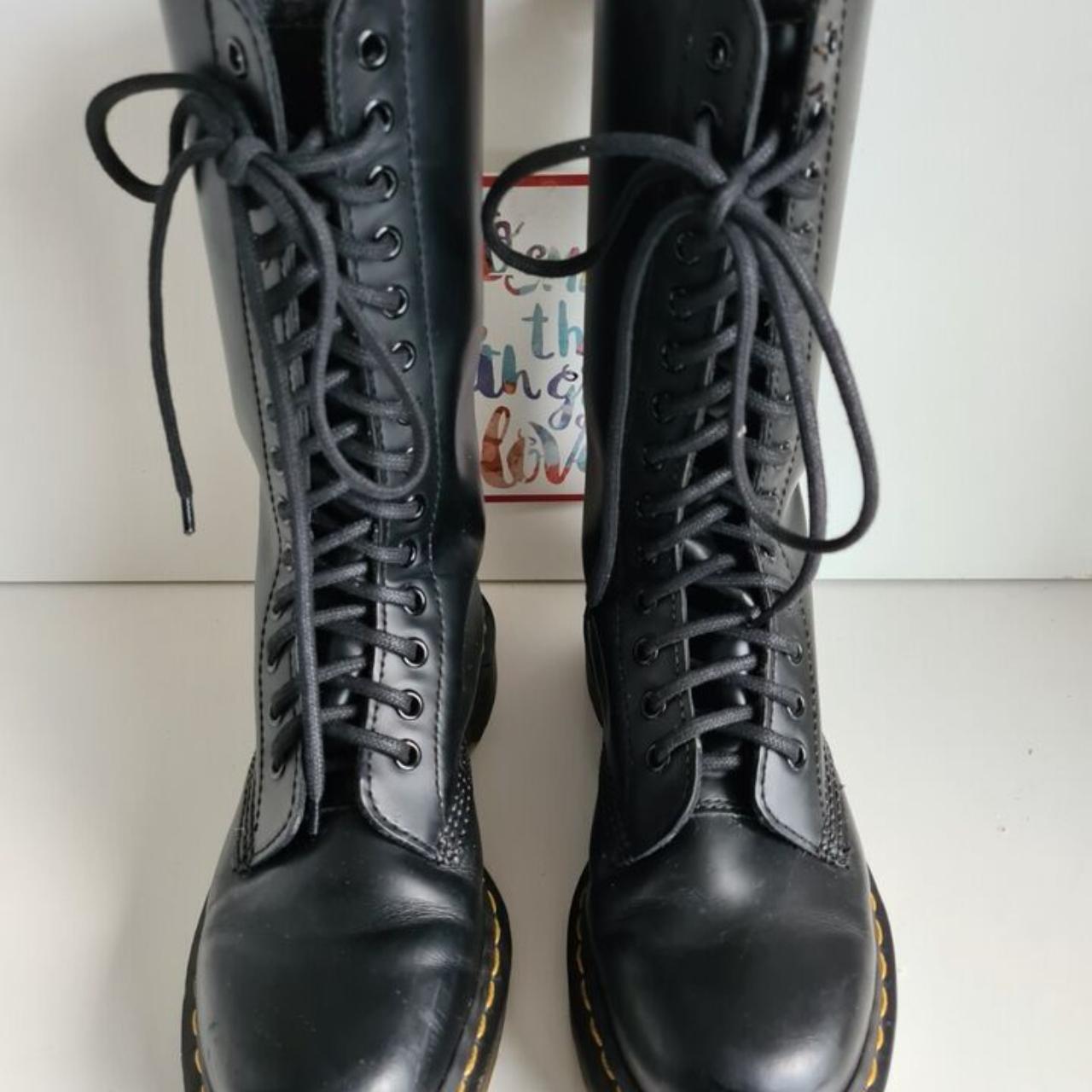 Dr martens 14 eye steel outlet toe