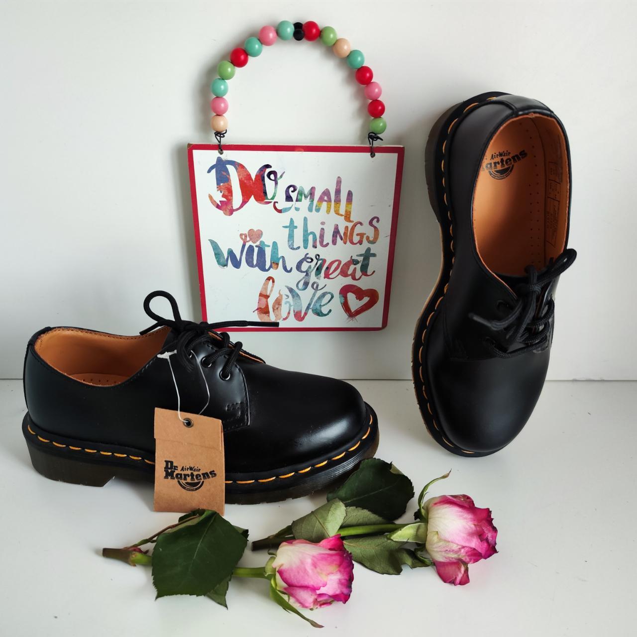 Brand New Dr Doc Martens 1461 black noir smooth. Depop