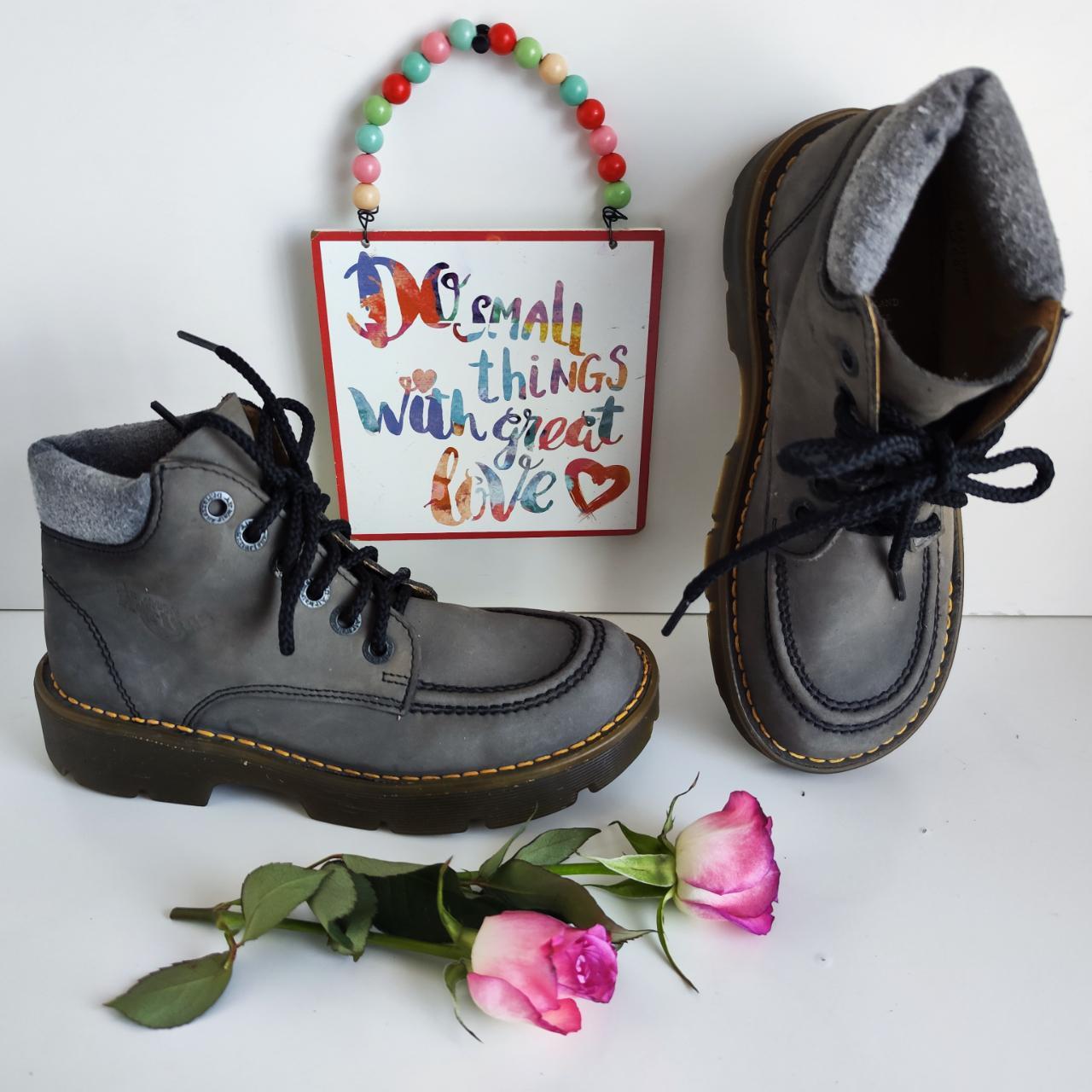 Dr Martens 8435 Vintage England grey chunky platform