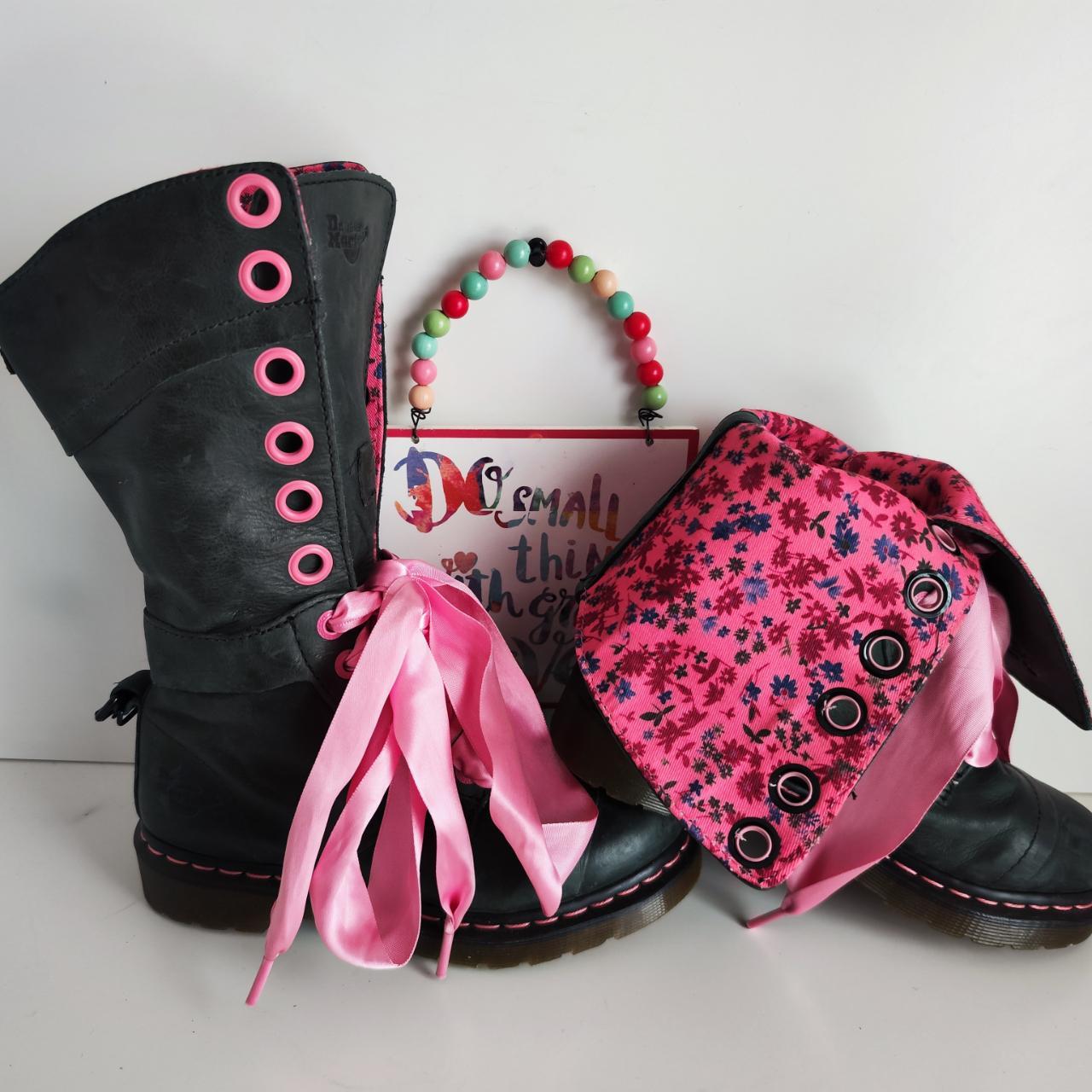 Pink mid calf boots hotsell