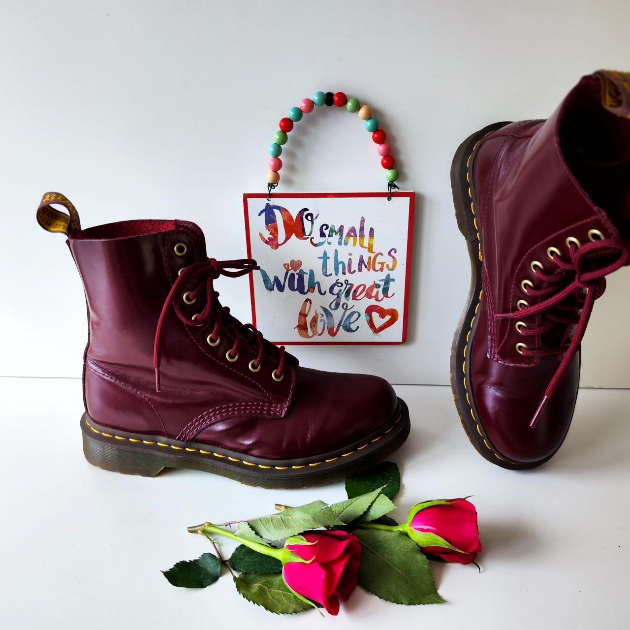 Dr martens pascal shiraz red on sale