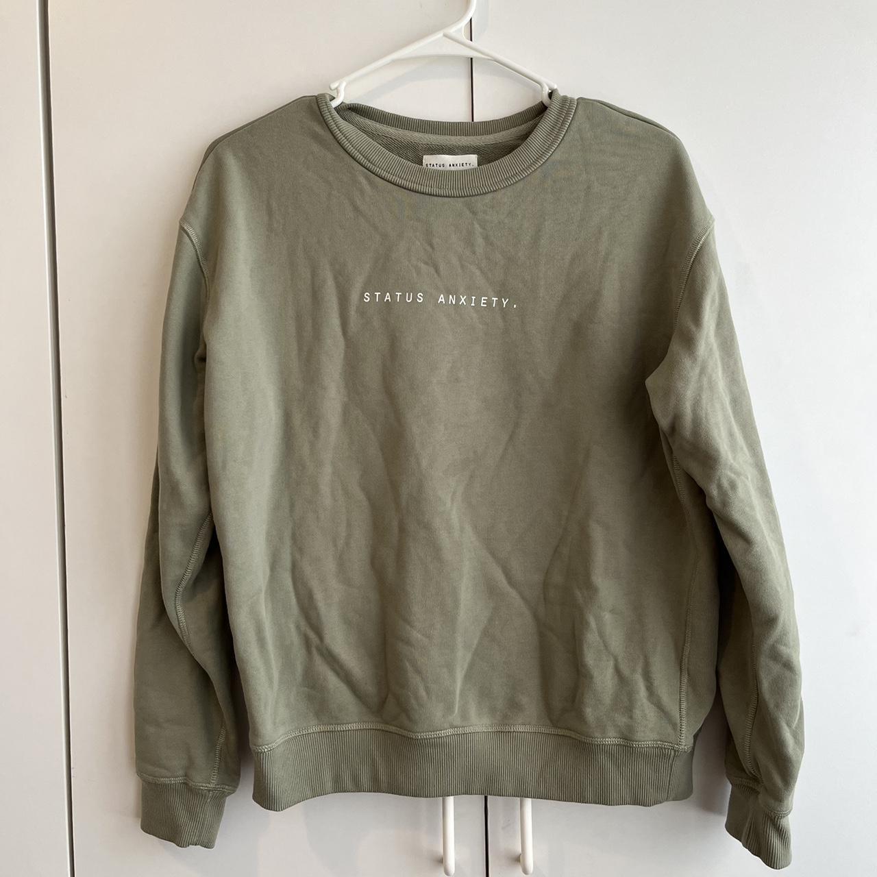 Status anxiety sweatshirt Fits xs/s Reformation... Depop