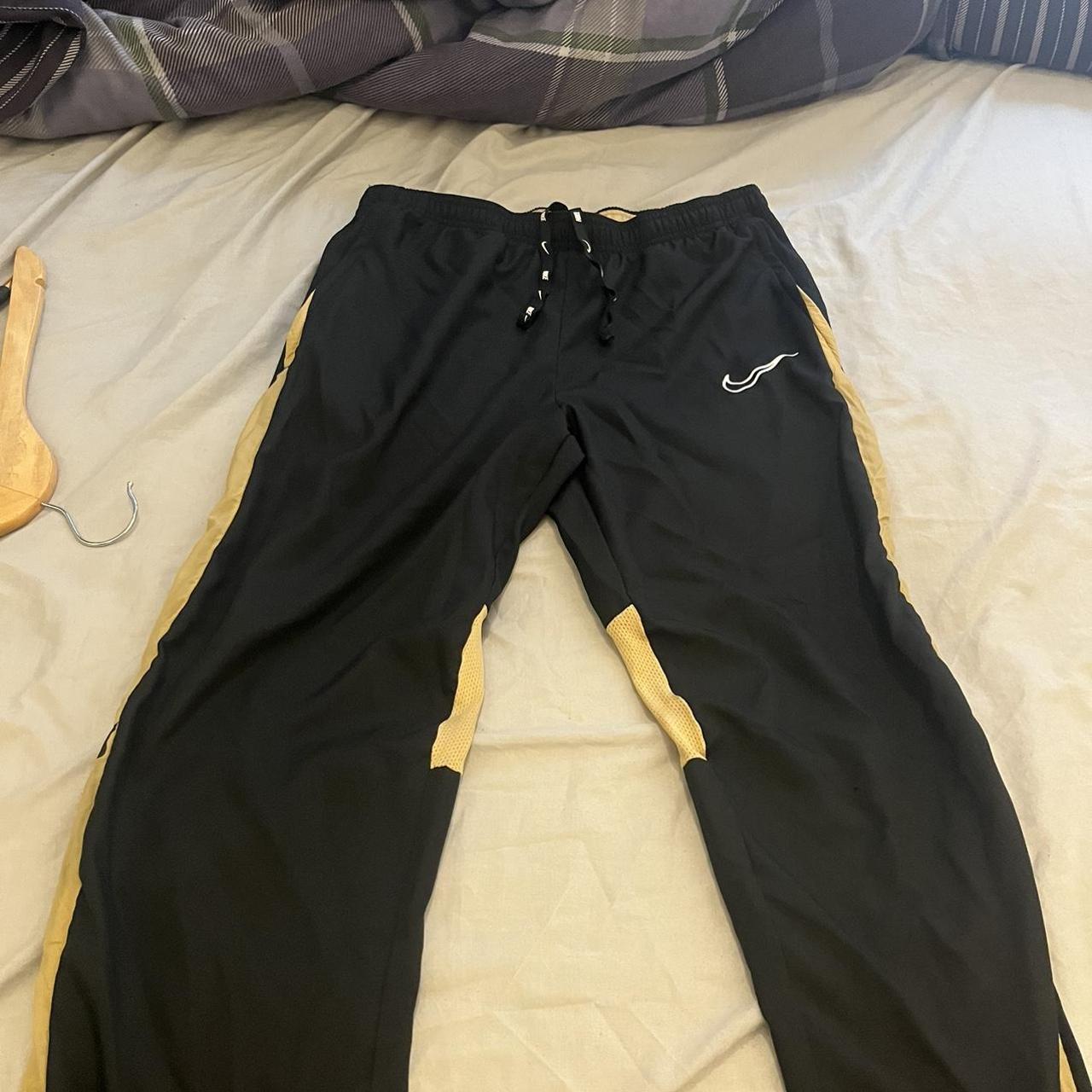 mens grey nike dri fit tracksuit