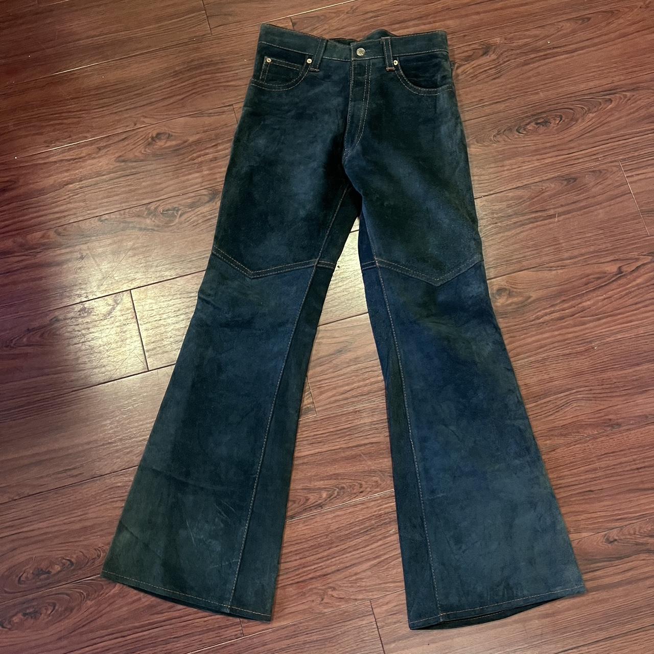 Bell Men's Black and Grey Trousers