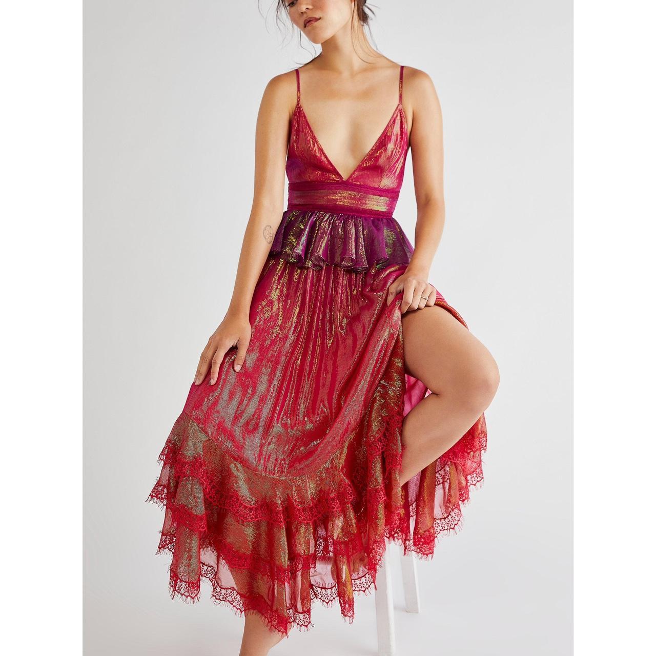 Rococo Sand Women's Dress - Pink/Red - XS – Rococ… - image 3