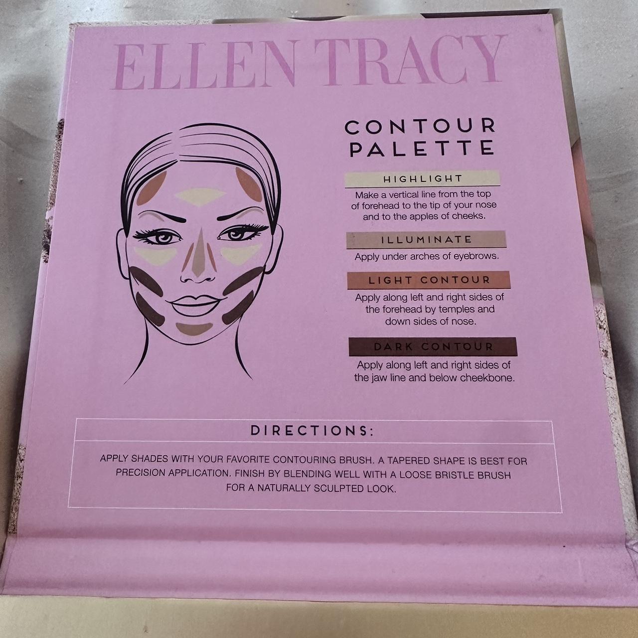 Ellen Tracy contour palette comes with highlighter,... - Depop