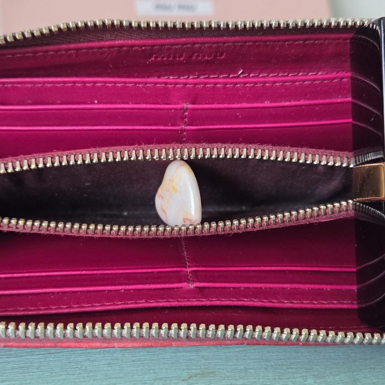 Miu Miu Women's Wallet - Red/Pink – Miu Miu red c… - image 6