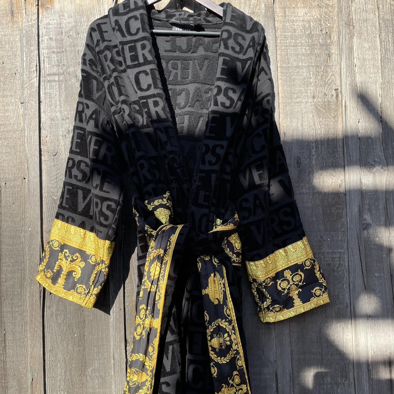 Authentic Versace full body Robe bought from Versace... - Depop