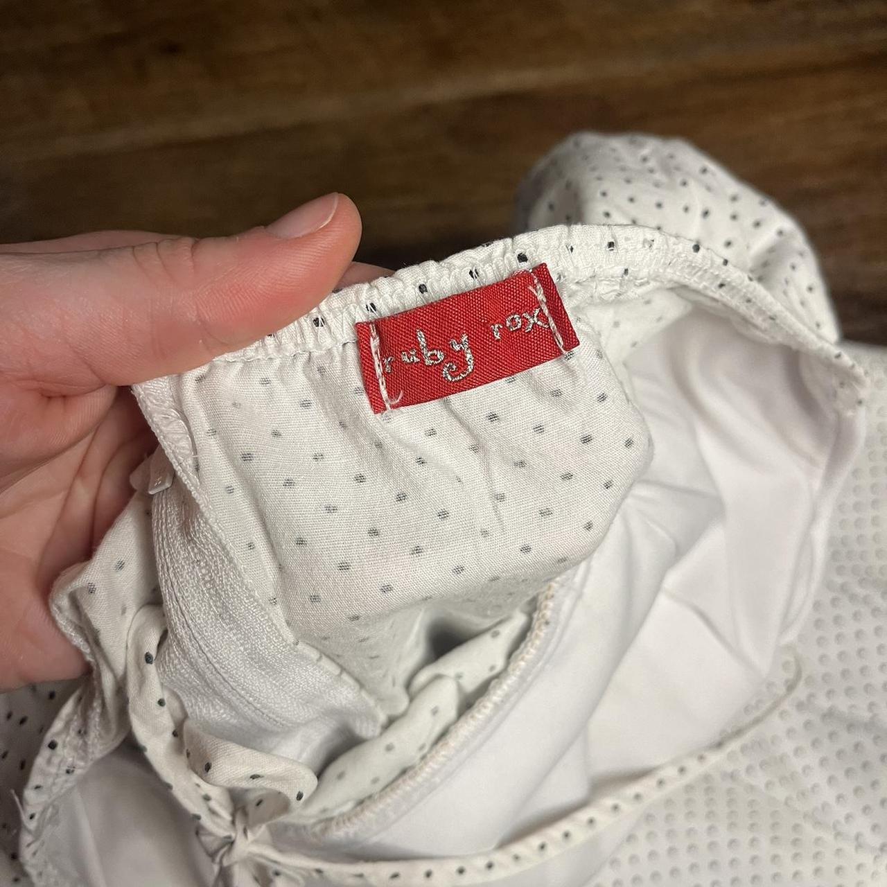 Ruby Rox Women's Dress - White - M – Ruby rox pol… - image 2