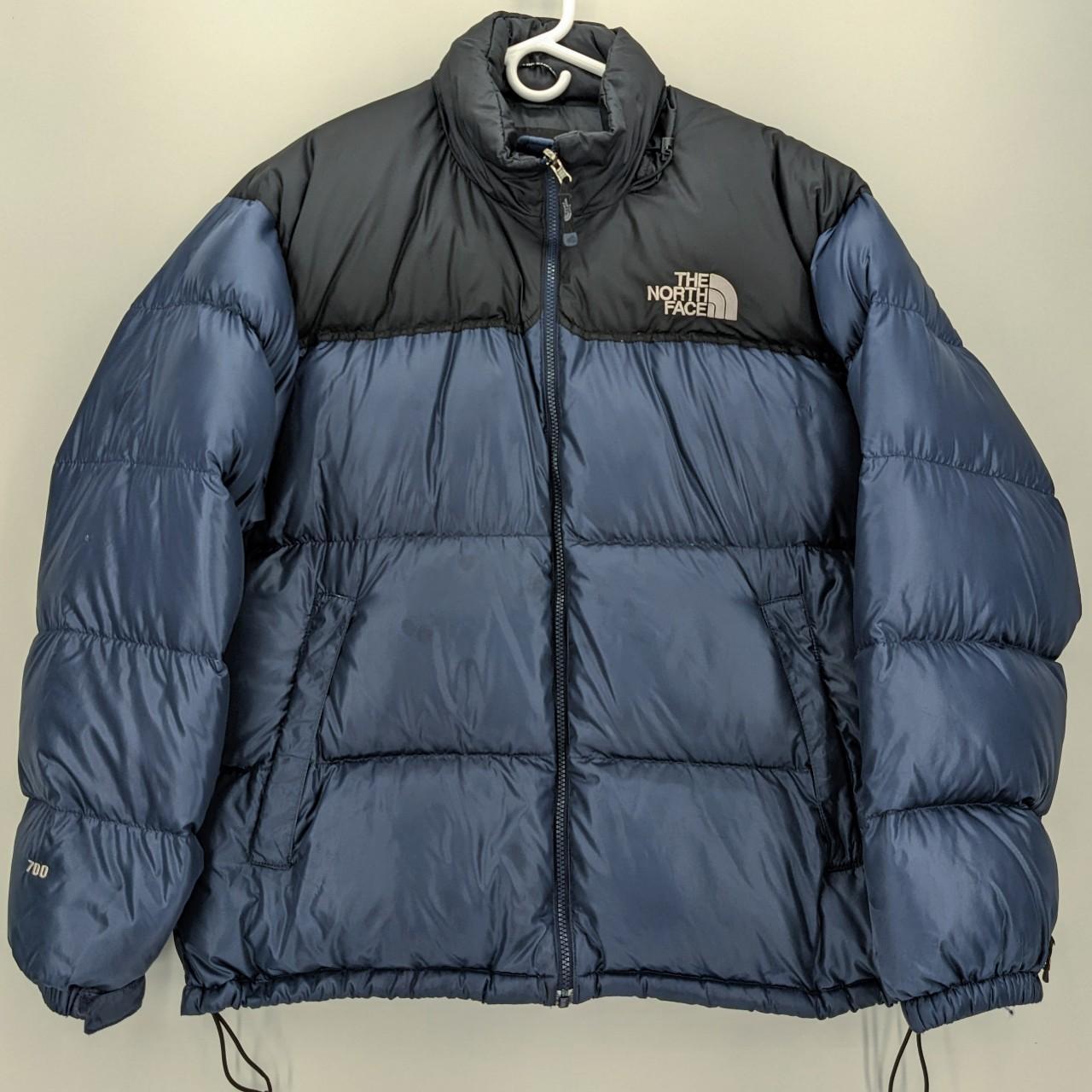 The North Face Vintage Nuptse 800 Puffer Jacket,... - Depop