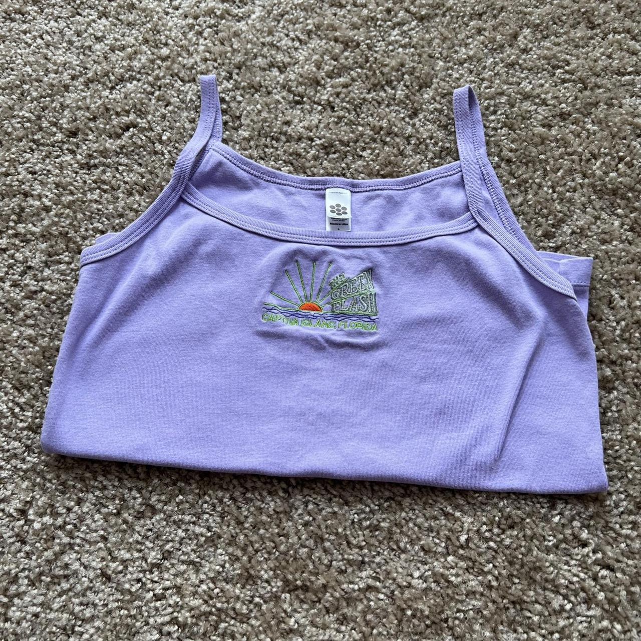 American Apparel Women's Purple Top
