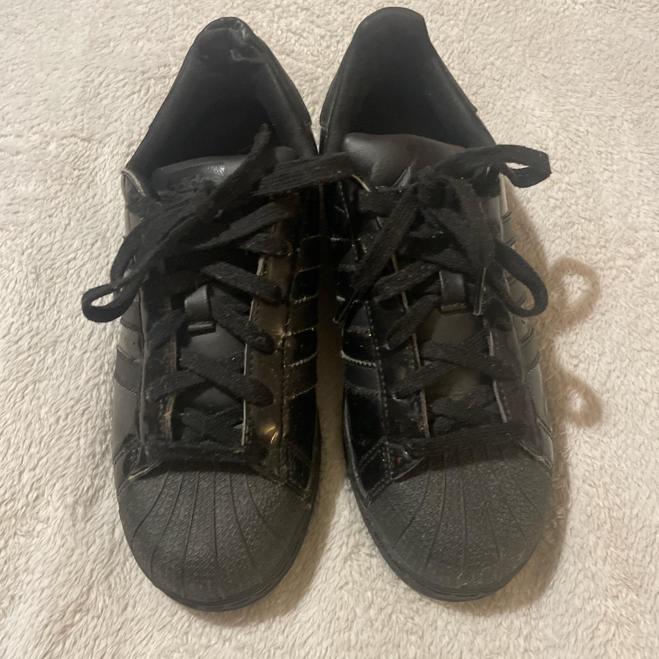 adidas black holographic superstars