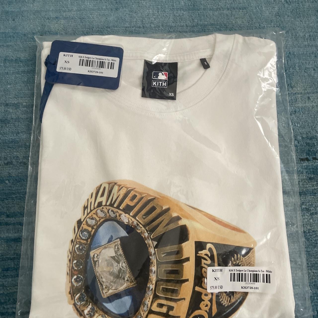 Kith x MLB Los Angeles Dodgers Ring Tee, Brand new,...