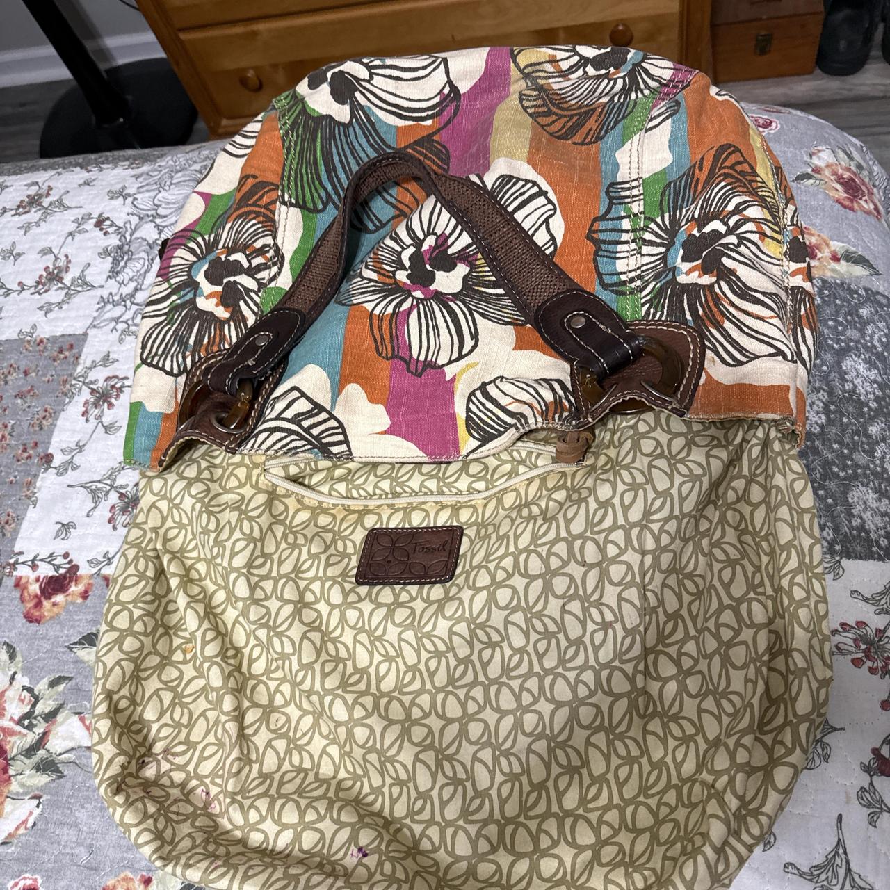 Fossil Women's Satchels - Multi/Brown – Large fos… - image 1