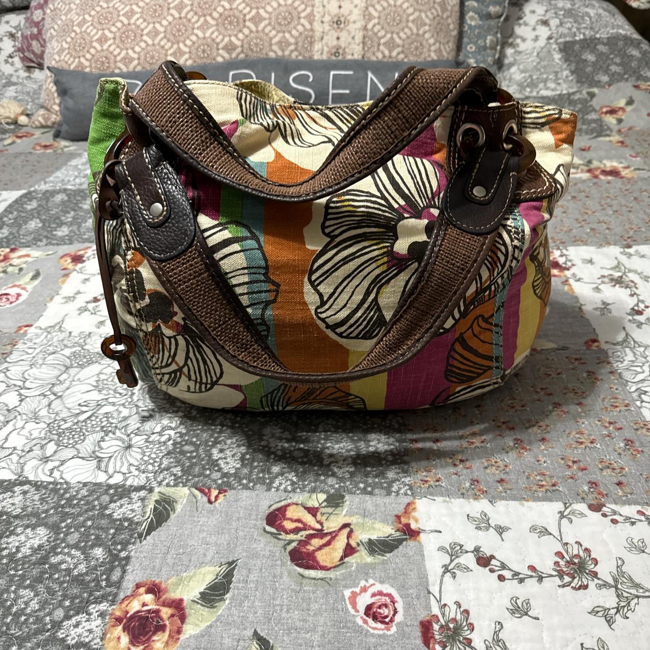 Fossil Women's Satchels - Multi/Brown – Large fos… - image 4