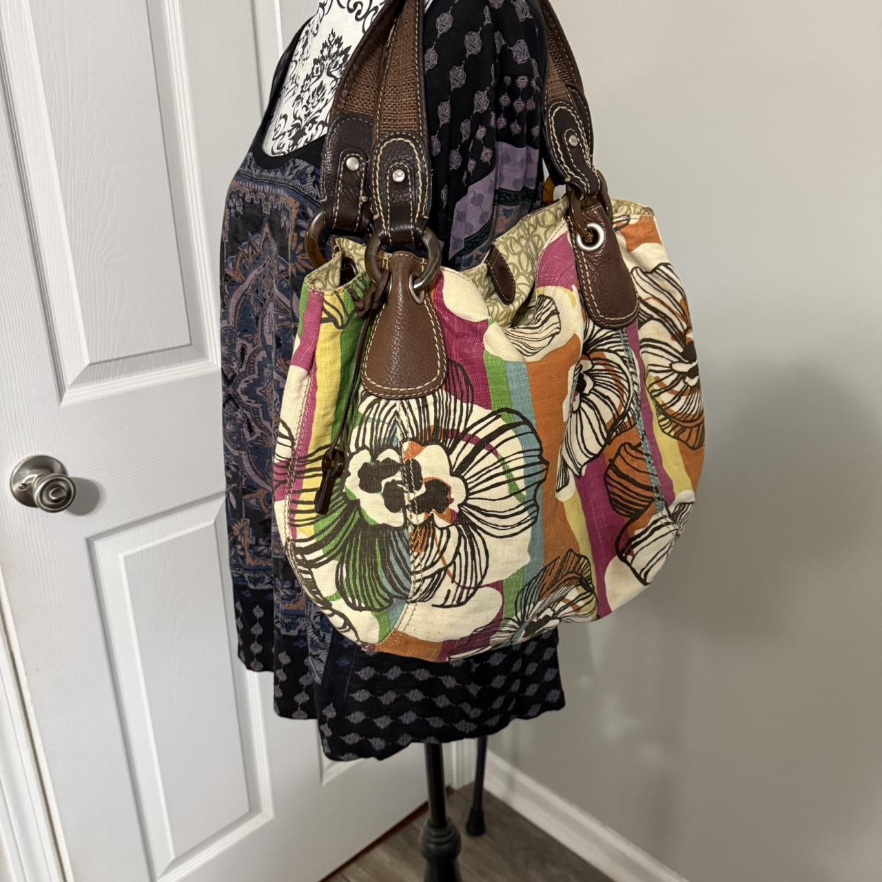 Fossil Women's Satchels - Multi/Brown – Large fos… - image 8