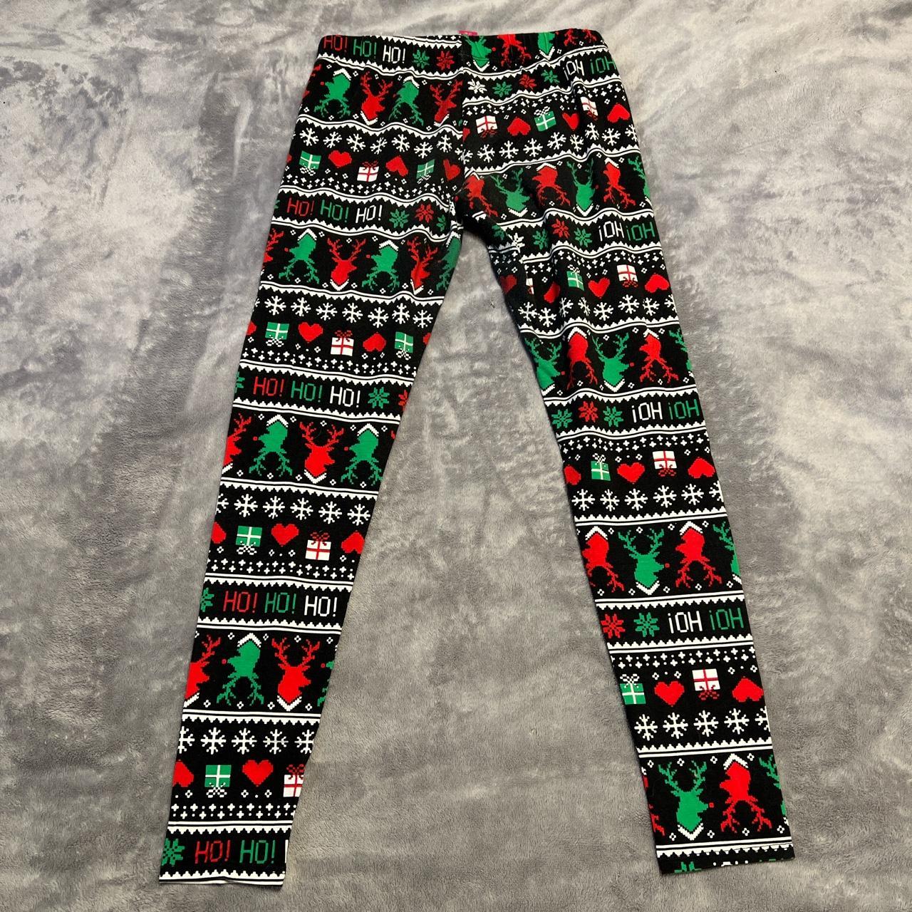 Merry Creepmas Holiday Leggings Size Large ⚠️⚠️Only - Depop