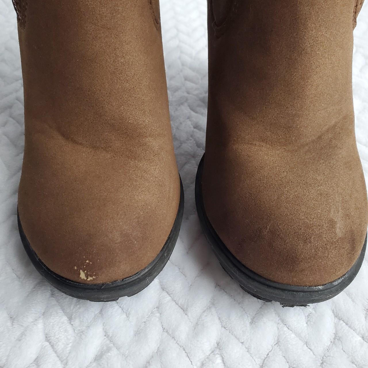 Justfab store sweater boots