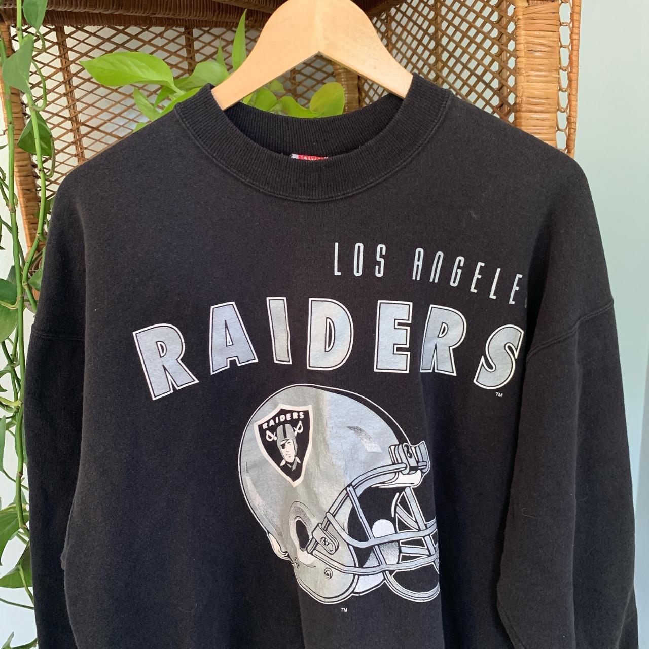 Vintage 90s Los Angeles raiders spellout graphic... - Depop