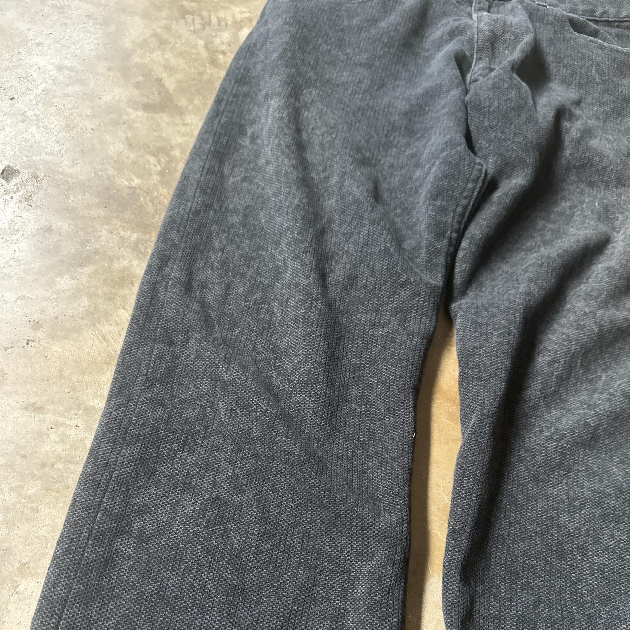 Tornado Mart Cracked Print Pants Size Large Waist:... - Depop