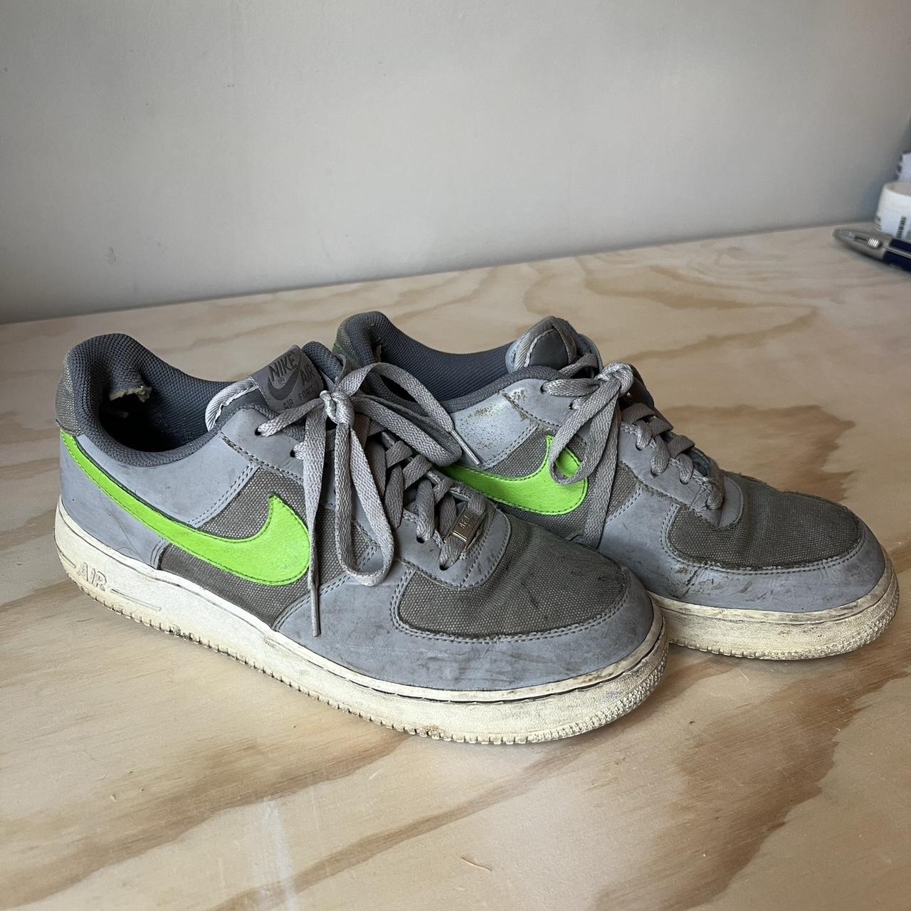 nike air force bright green