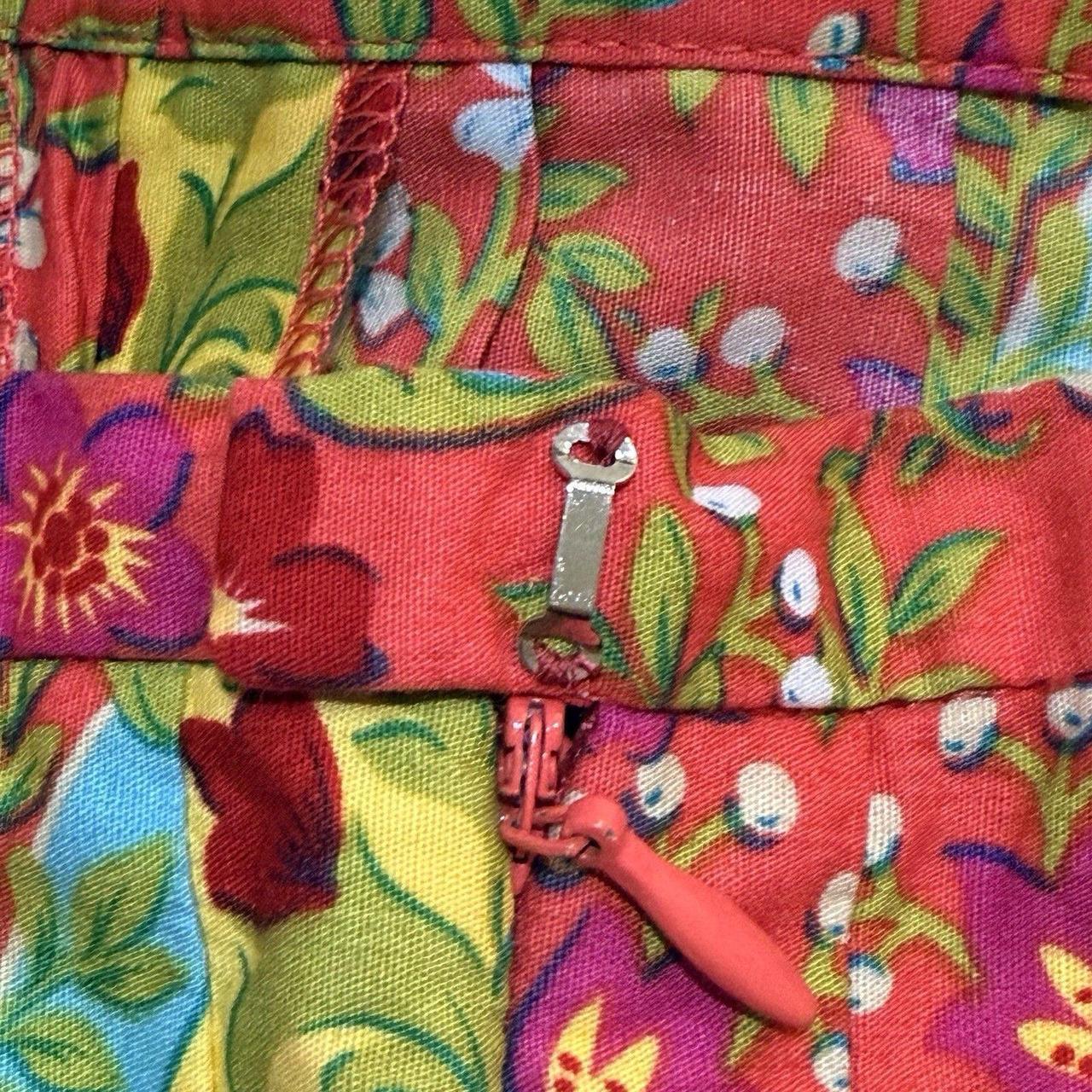 Source Unknown Women's Mini Skirt - Red/Yellow - … - image 8