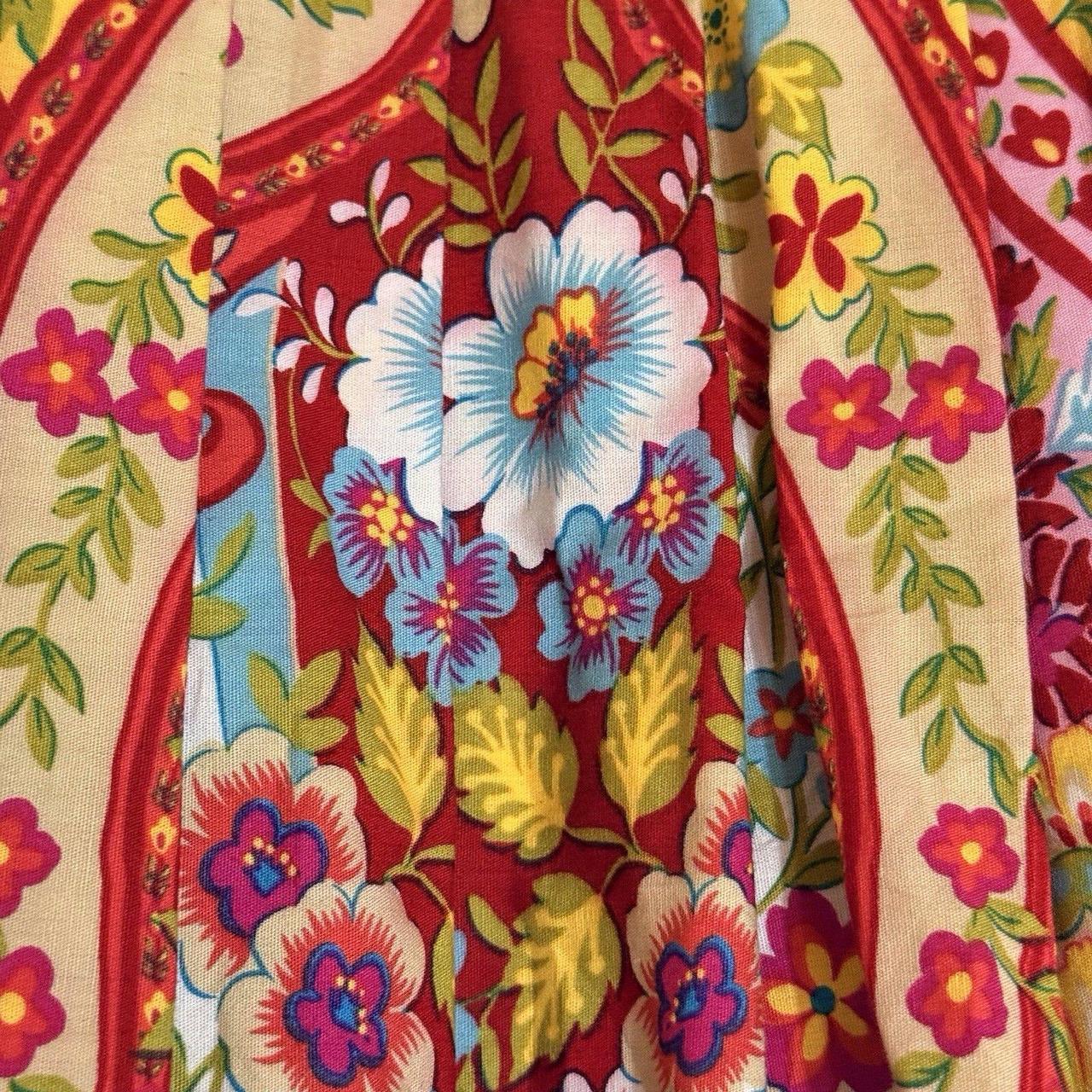 Source Unknown Women's Mini Skirt - Red/Yellow - … - image 5