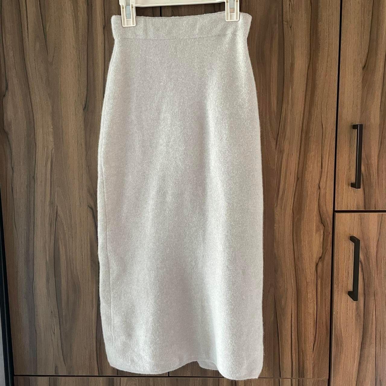 Aritzia long wool skirt best sale