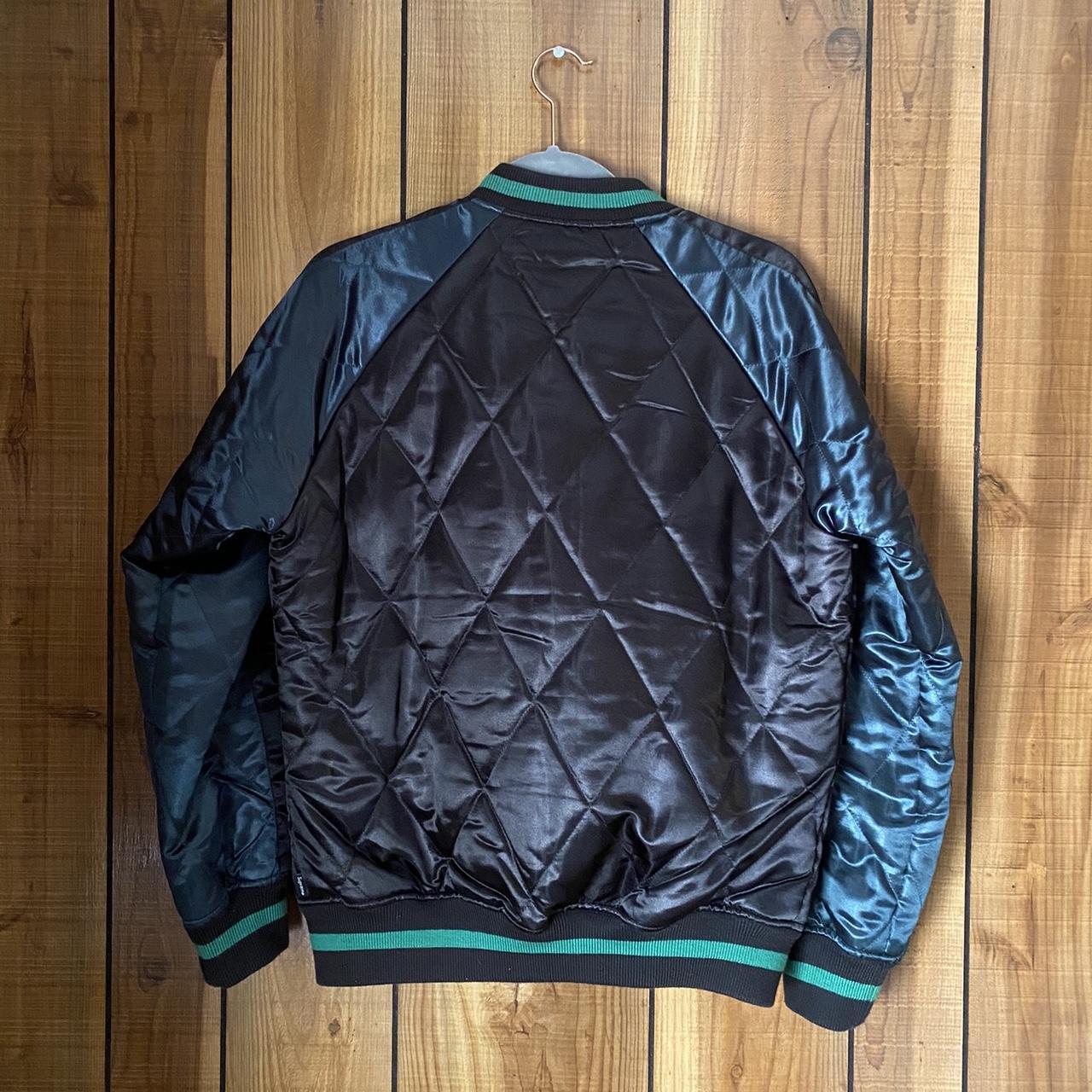 supreme f/w 13 satin rose bomber as seen on the | Depop