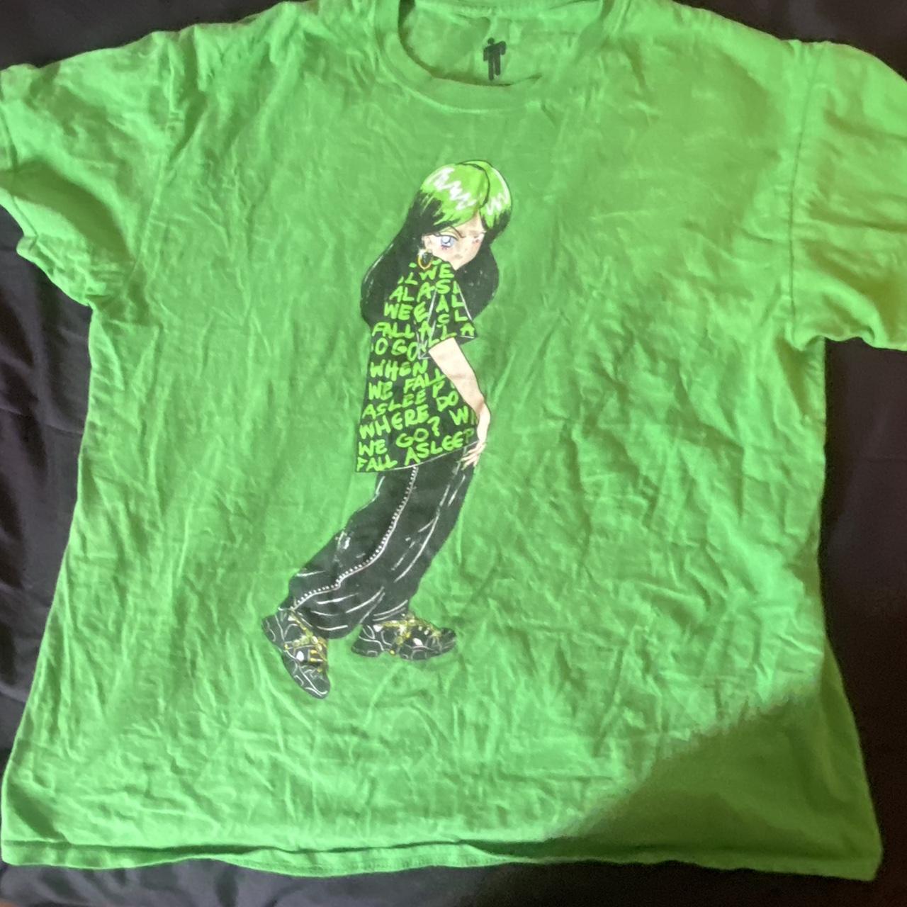 Billie Eilish Graphic Tee, Size XL, Lightly Used