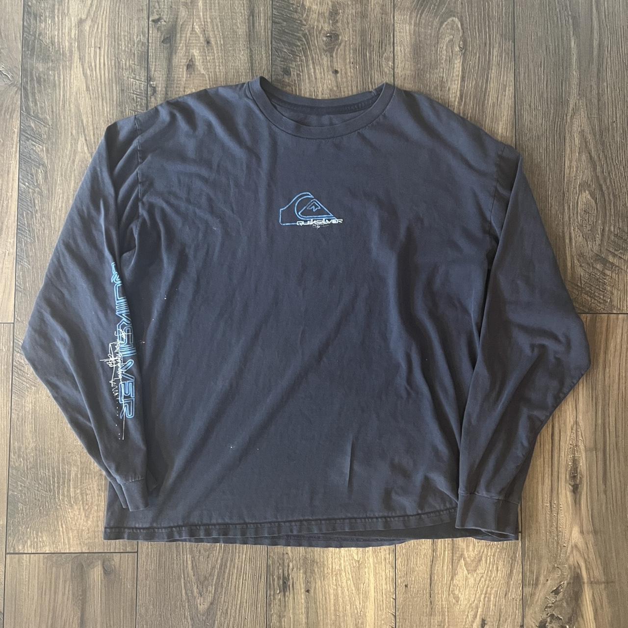 Vintage Quicksilver Longsleeve Size - Cut... - Depop