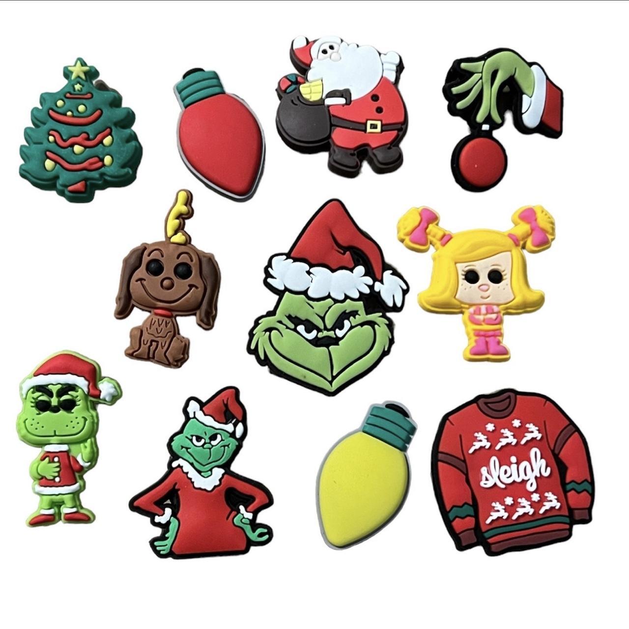Grinch Shoe Charm Set 11 pc set New without tags... Depop