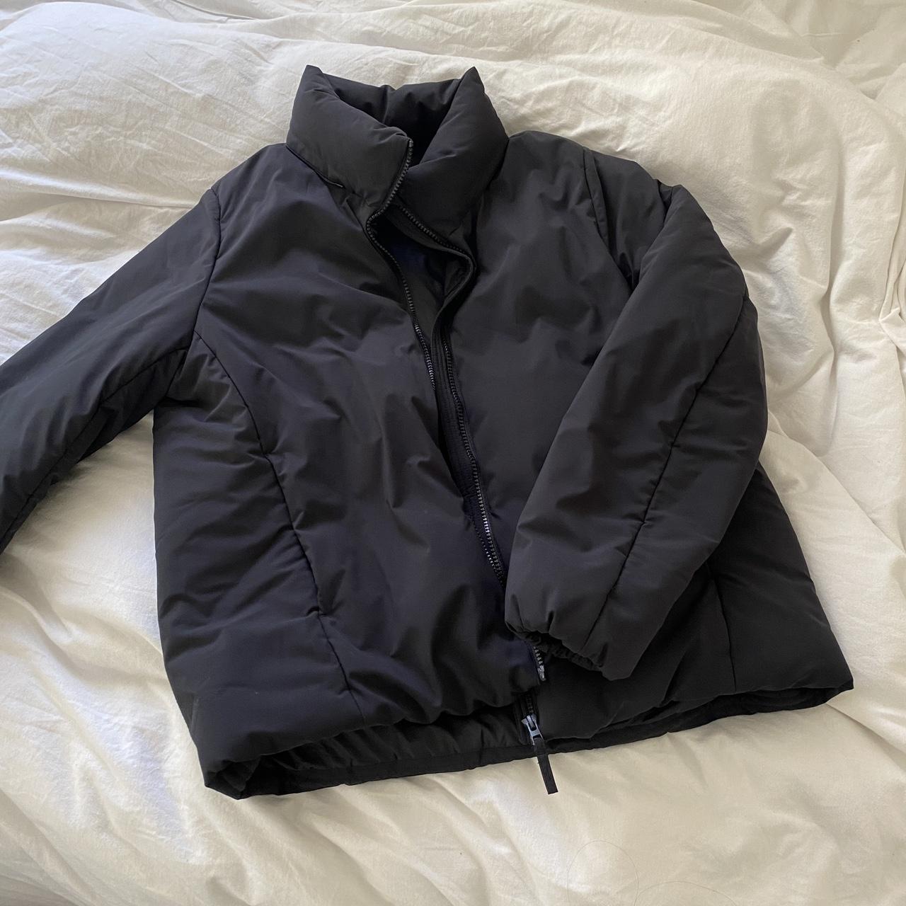 UNIQLO Women's Black Jacket | Depop