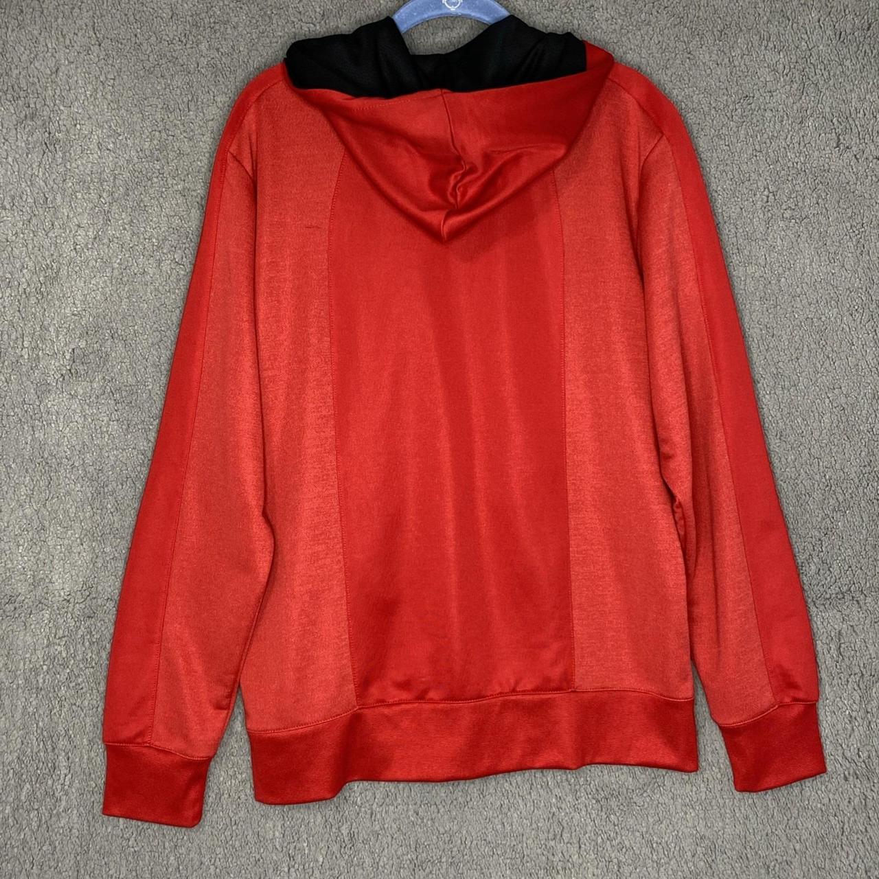 AND1 Men's Hoodie - Red - S – AND1 Skip Pass Full… - image 2