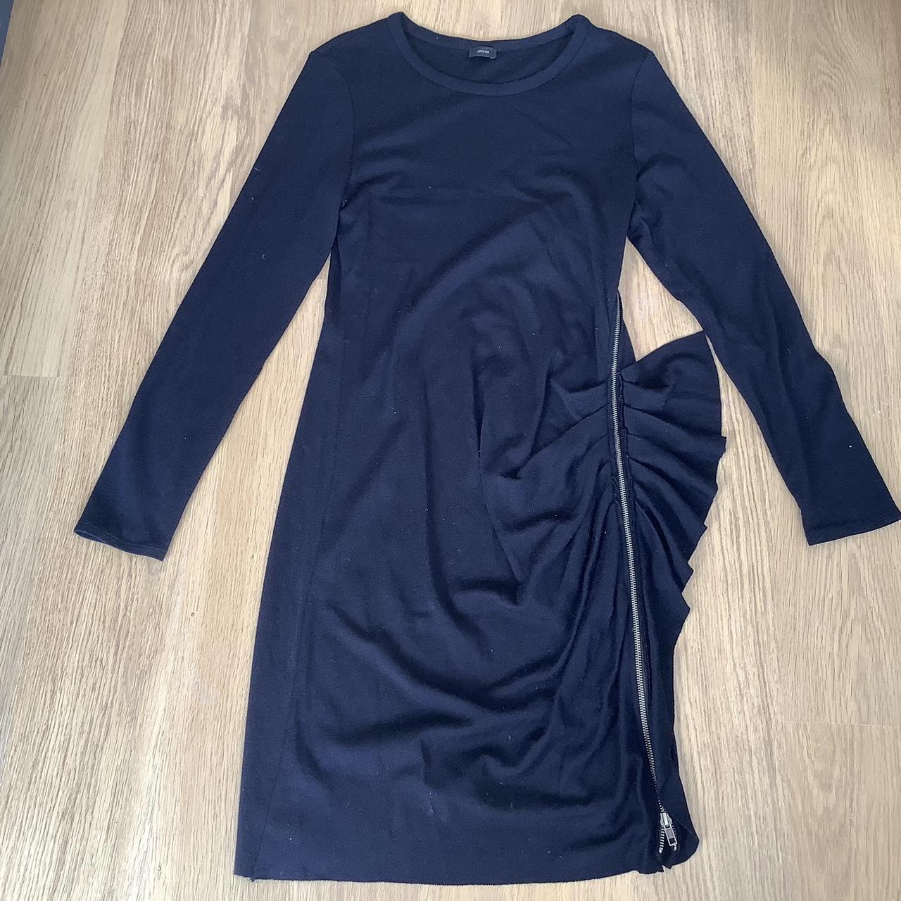 Stunning possibly #80s or #90s stretchy wool dress... - Depop