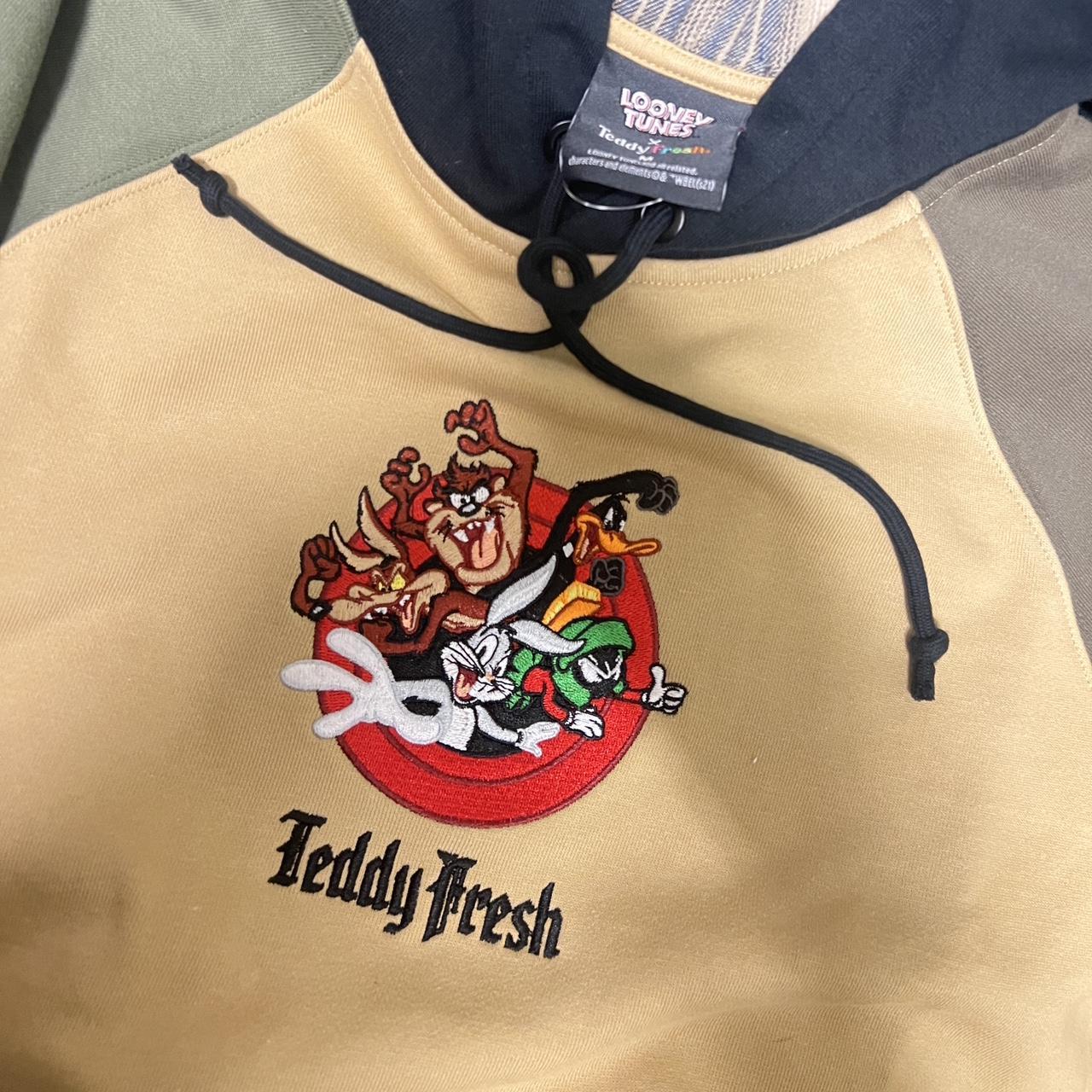 Teddy Fresh X Looney Tunes Hoodie Nwts Brand Depop