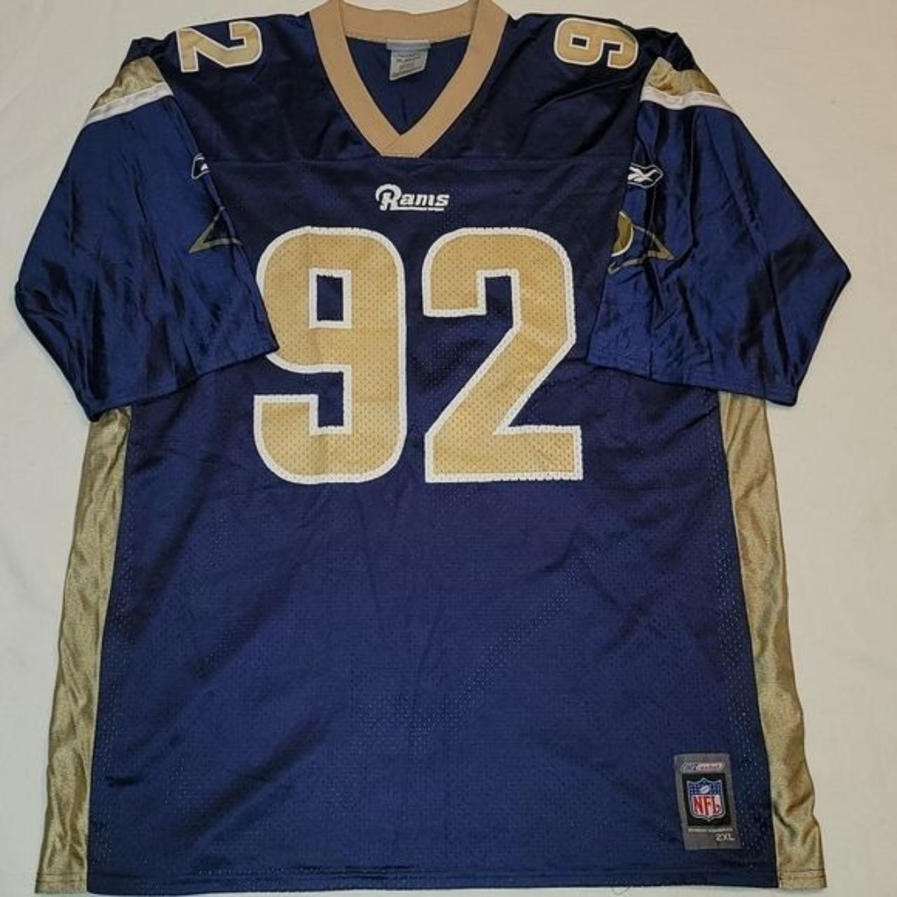 Reebok LA Rams jersey #92 Lewis football jersey, - Depop