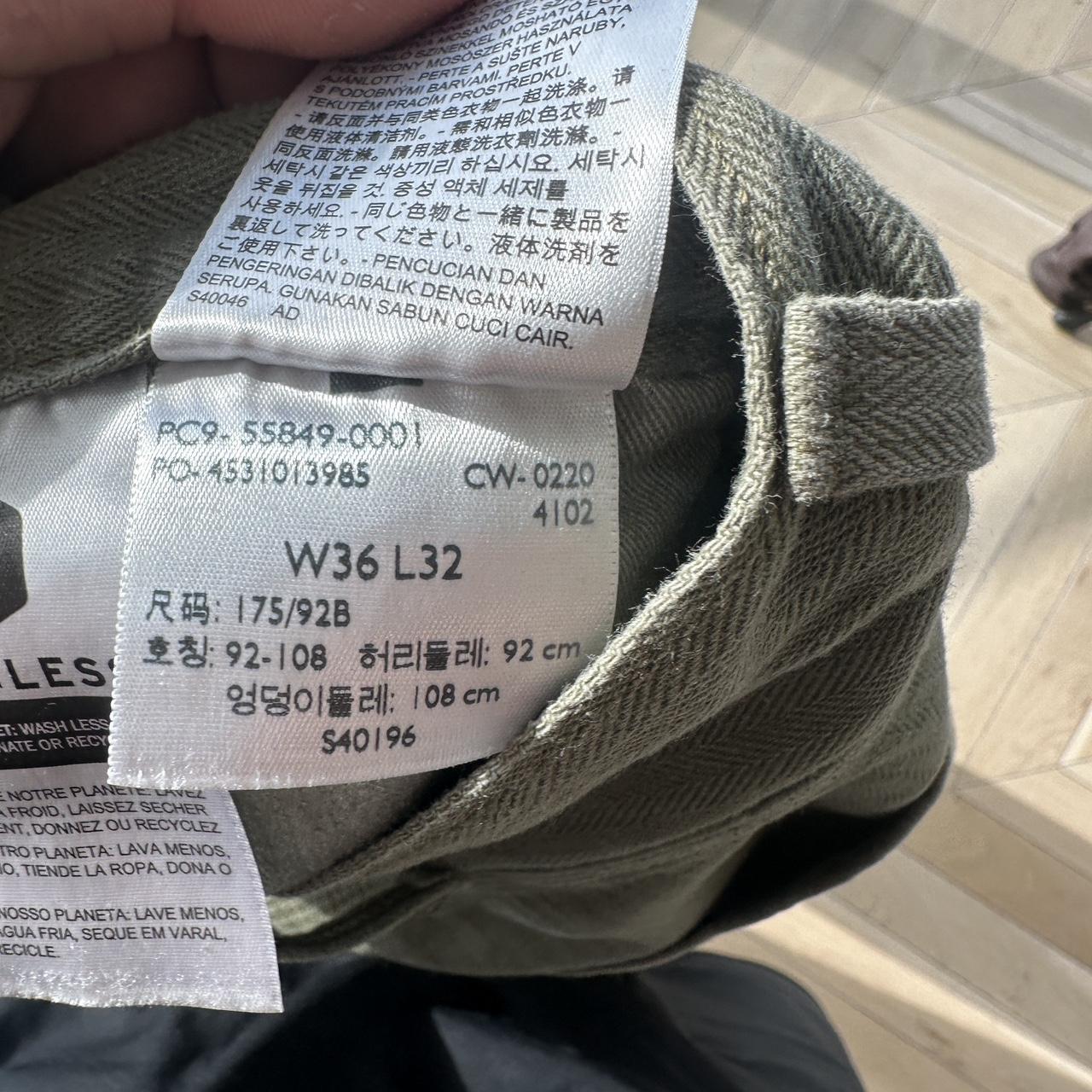 Vintage Green Levi Carpenter Jeans 36w 32 leg Depop