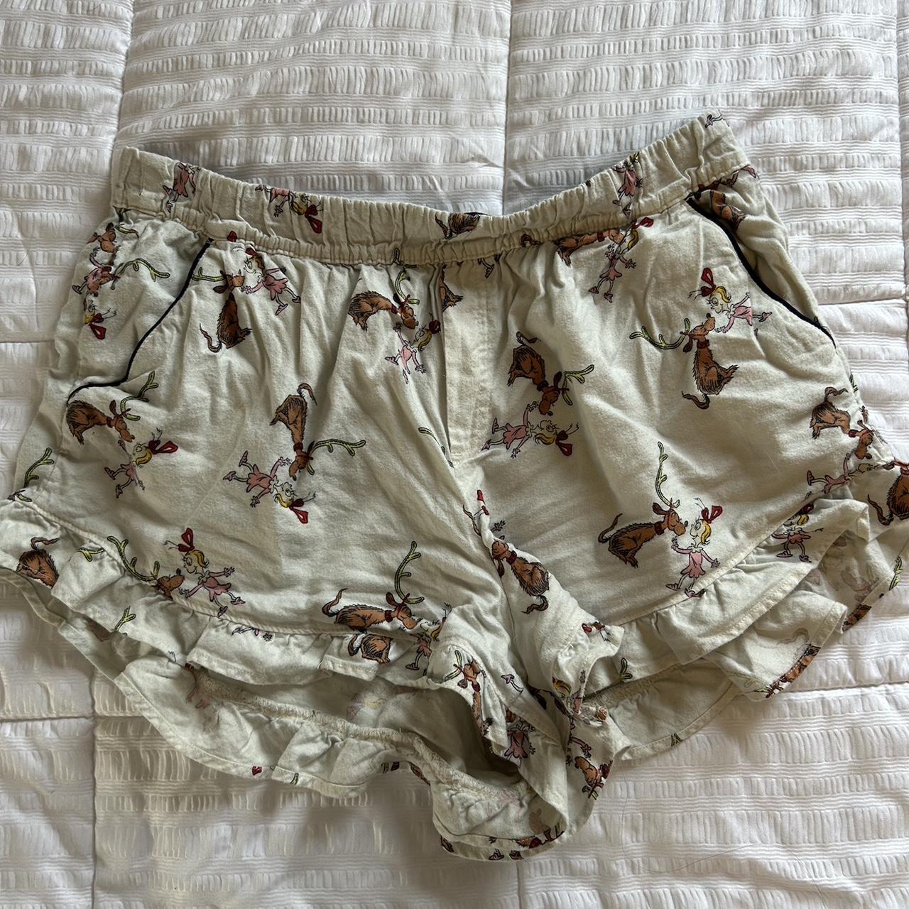 Aerie pajama shorts with Cindy Lou Hou and... - Depop