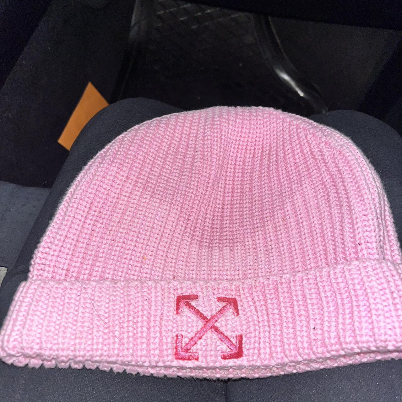 Louis Vuitton Womens Knit Hats, Pink